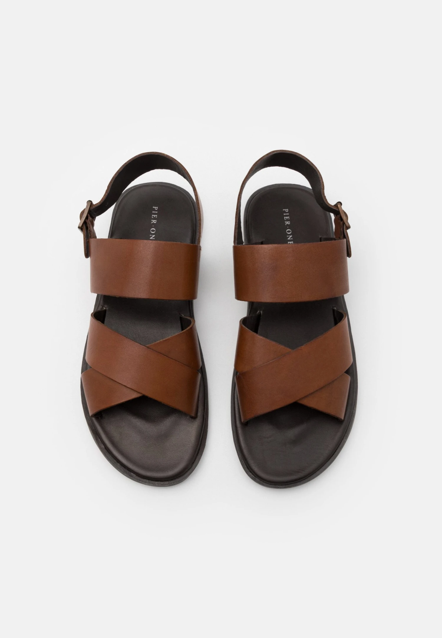 Pier One Unisex - Sandalias - Cognac 6 Pier One Unisex - Sandalias - Cognac - Imagen 6