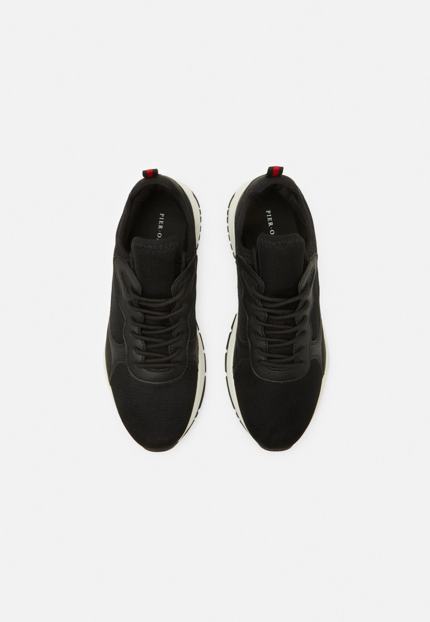 Pier One Unisex - Zapatillas - Black/White 4 Pier One Unisex - Zapatillas - Black/White - Imagen 4