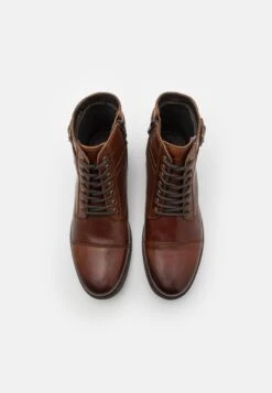 Pier One Leather - Botines Con Cordones - Brown -Pier One 1490833927b942a0ad6e7a6db5f32814