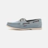Pier One Leather Unisex - Náuticos - Light Blue