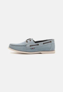 Pier One Leather Unisex - Náuticos - Light Blue