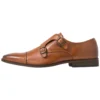 Pier One Leather - Mocasines - Cognac