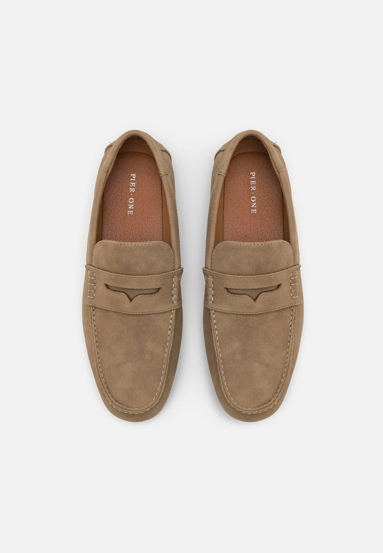 Pier One Unisex - Mocasines - Beige 4 Pier One Unisex - Mocasines - Beige - Imagen 4