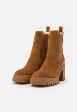 Pier One Leather - Botines De Tacón - Cognac -Pier One 2be65df1ec21468c939e38989695e7b8 scaled