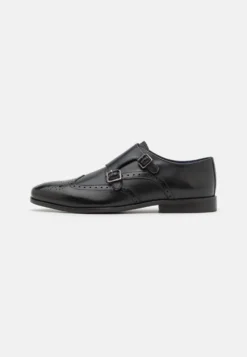 Pier One Leather - Mocasines - Black