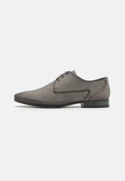 Pier One Leather - Zapatos De Vestir - Dark Grey