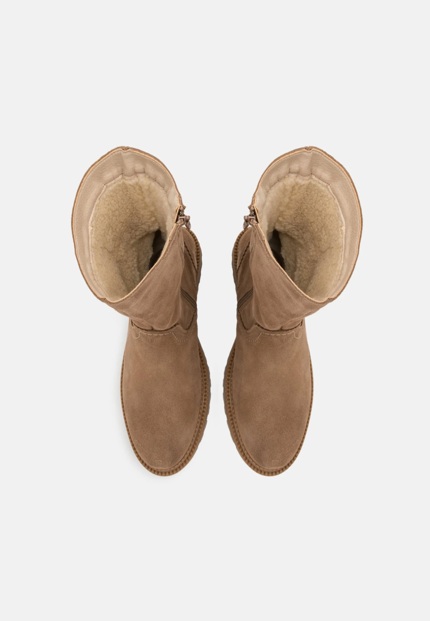 Pier One Leather Winter Boot - Botas - Taupe 6 Pier One Leather Winter Boot - Botas - Taupe - Imagen 6