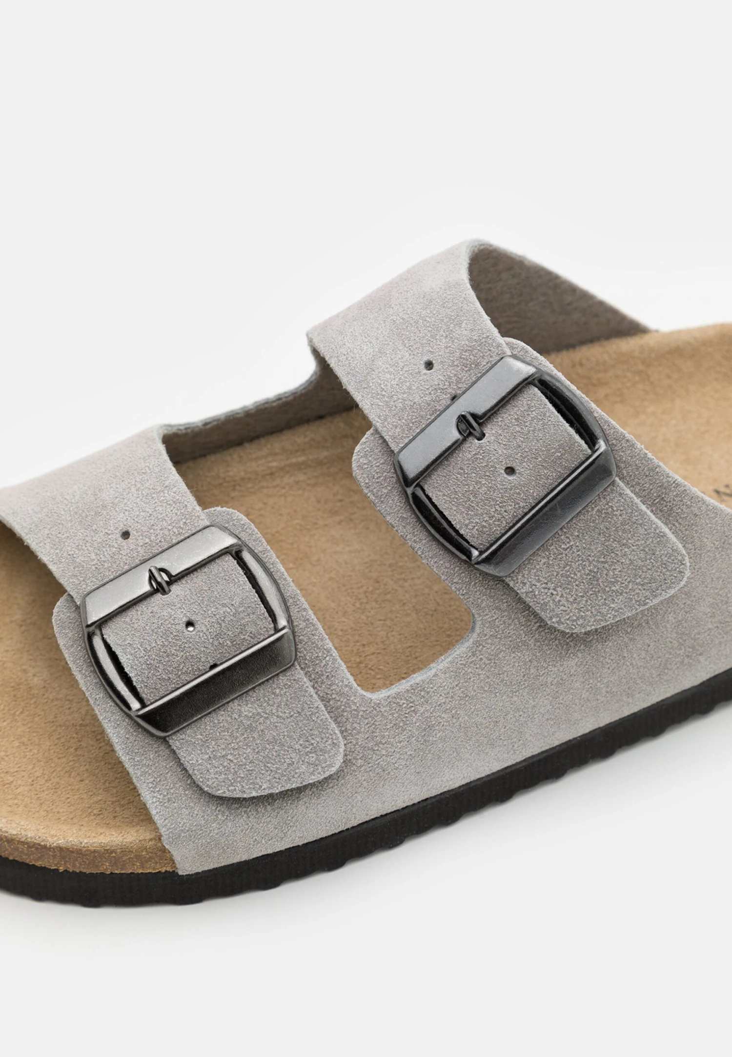 Pier One Leather Unisex - Pantuflas - Grey 6 Pier One Leather Unisex - Pantuflas - Grey - Imagen 6