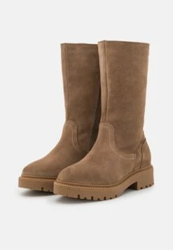 Pier One Leather Winter Boot - Botas - Taupe 8 Pier One Leather Winter Boot - Botas - Taupe -Pier One 83df9d01add942eaabb452a58120a742