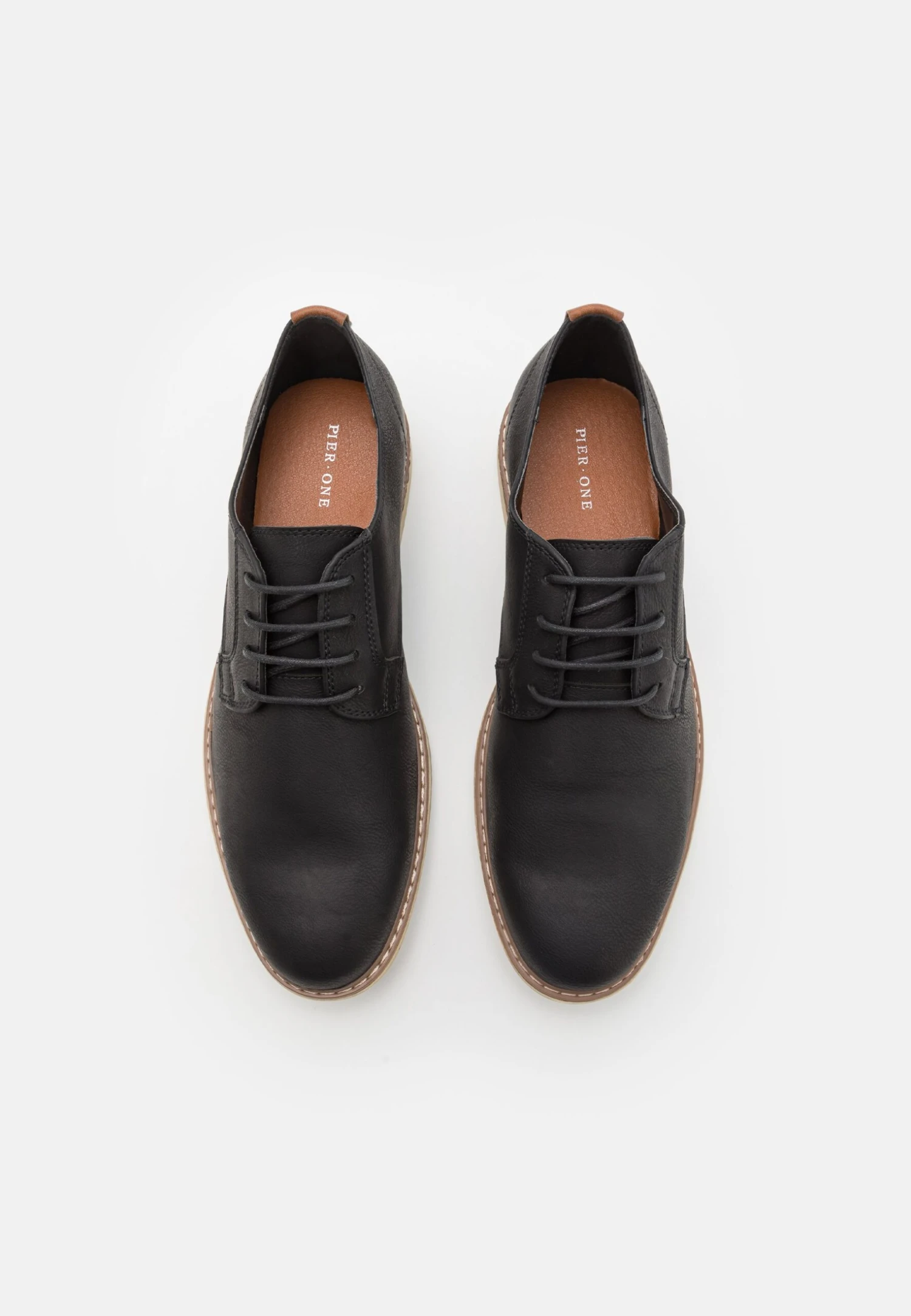 Pier One Unisex - Zapatos De Vestir - Black 4 Pier One Unisex - Zapatos De Vestir - Black - Imagen 4