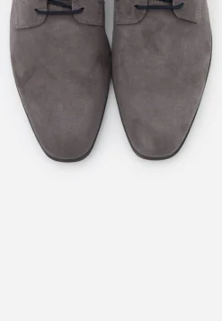 Pier One Leather - Zapatos Con Cordones - Grey -Pier One a0f7474e36804ee19a4dfbc56df88ce5 scaled