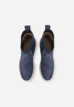 Pier One Leather - Botines Con Plataforma - Dark Blue -Pier One c9c9ad5af9b94ee991e135937eea3a78 scaled