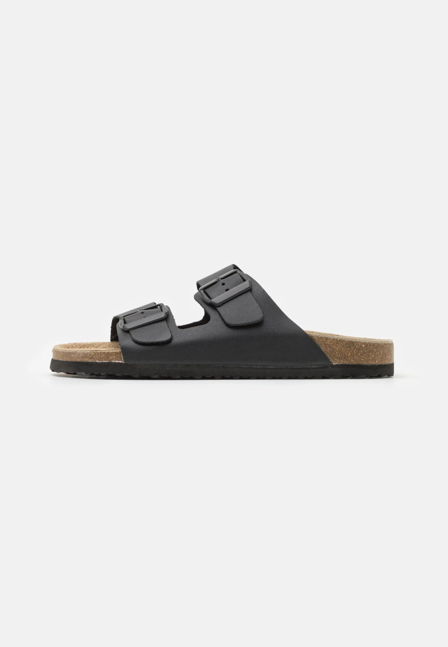 Pier One Leather Unisex - Sandalias Planas - Black 1 Pier One Leather Unisex - Sandalias Planas - Black