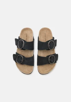 Pier One Leather - Sandalias Planas - Black -Pier One f762b063845c4843883c27c4f0d2172d scaled